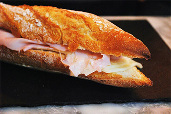 turkey sandwich with cheese