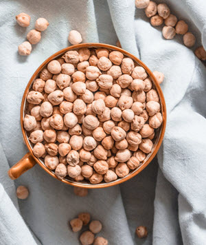 bowl of chickpeas